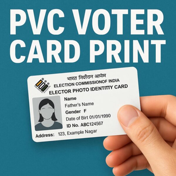 PVC Voter Card Print